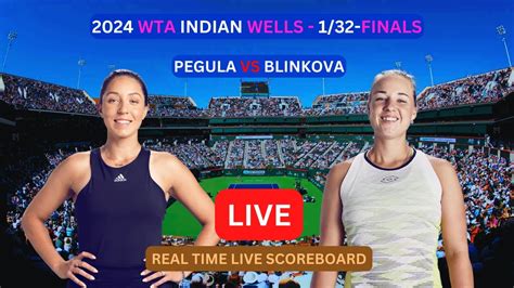 WTA Indian Wells Masters Live Scores .